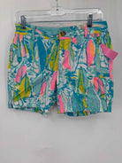 Pre-Owned Lilly Pulitzer Blue Size 0 Jayne Printed Shorts | True Fashionistas.