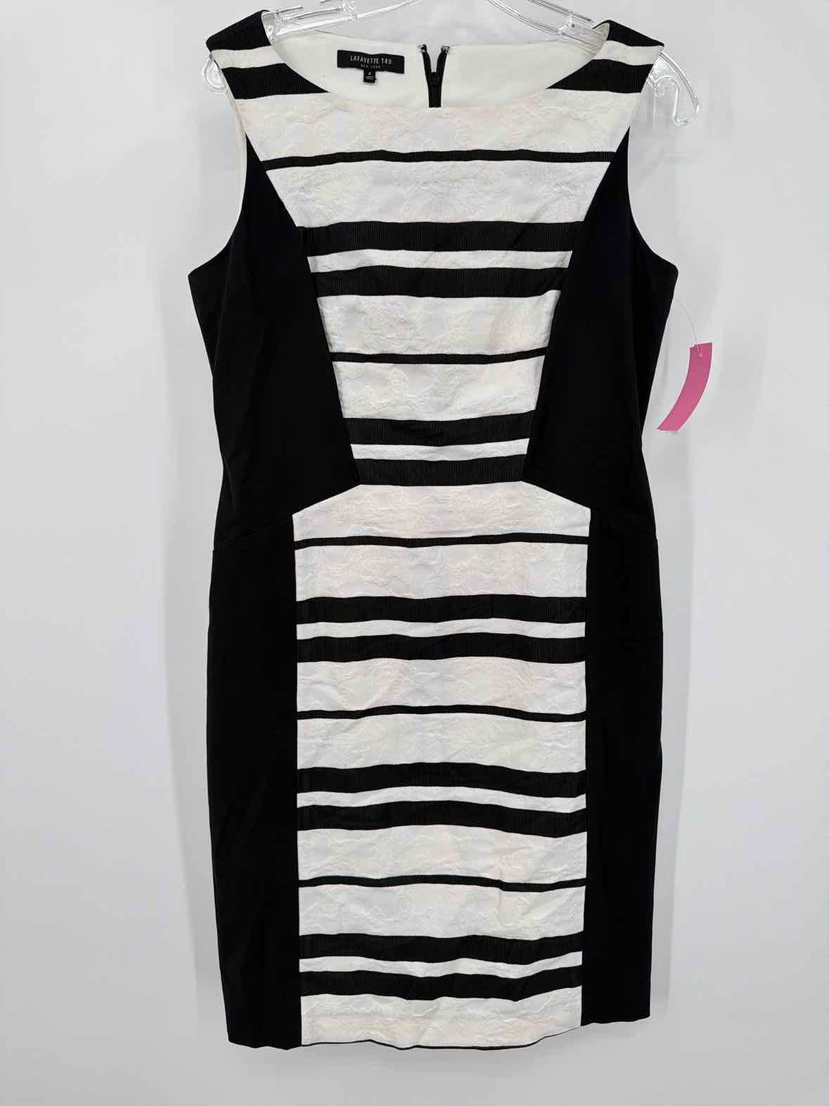 Pre-Owned Lafayette 148 Black Size 6 Short Sleeveless Dress | True Fashionistas.