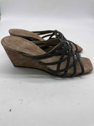Pre-Owned Brunello Cucinelli Grey Size 37 Wedge Heels | True Fashionistas.