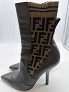 Pre-Owned Fendi Black Size 37 Ankle Boot Ankle Boot | True Fashionistas.
