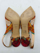 Pre-Owned Dolce & Gabbana Pink Size 7.5 Slingback Heels | True Fashionistas.