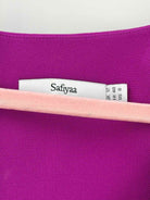 Pre-Owned Safiyaa Purple Size 8 Short Short Sleeve Dress | True Fashionistas.