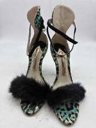 Pre-Owned Sophia Webster Black Size 6 Ankle Strap Heels | True Fashionistas.