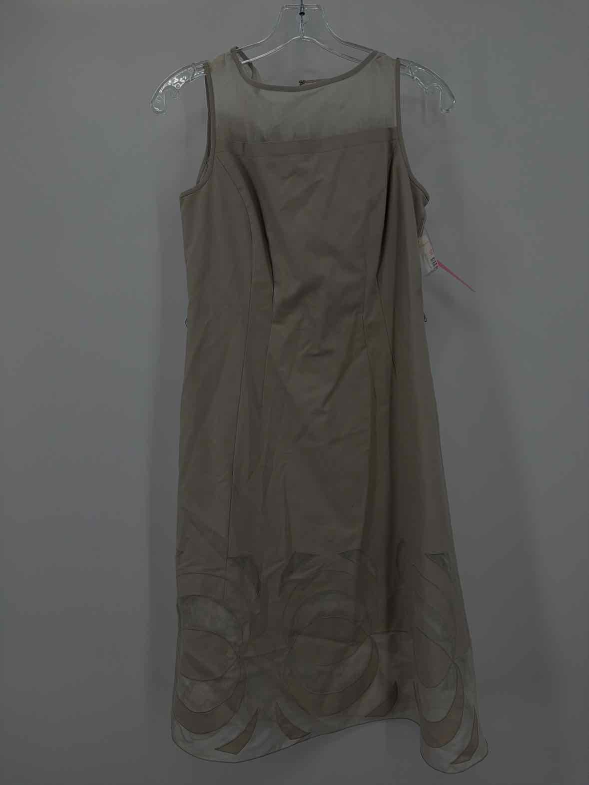 Pre-Owned Lafayette 148 Tan Size 4 Short Sleeveless Dress | True Fashionistas.