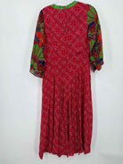 Pre-Owned Rixo Red Size 8 Long Long Sleeve Dress | True Fashionistas.