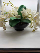 White Plastic Orchid FlowerArragements | True Fashionistas.