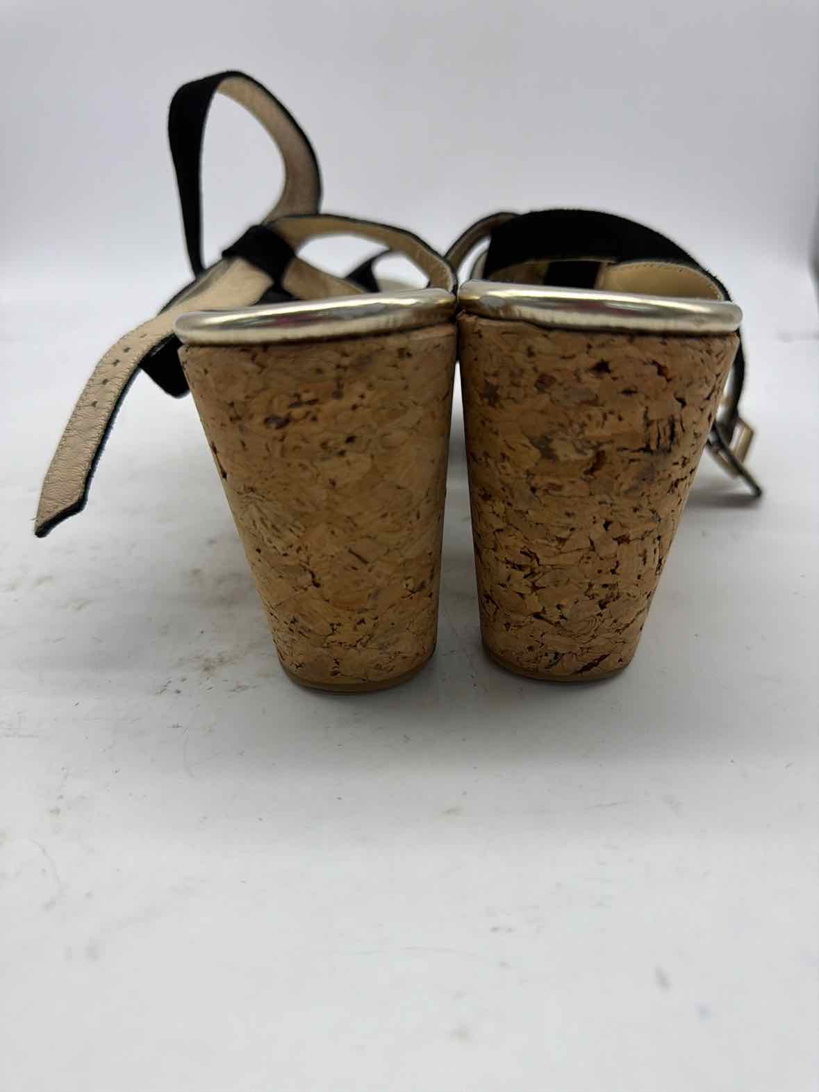 Pre-Owned Jimmy Choo Black Size 9 Strappy Heels | True Fashionistas.