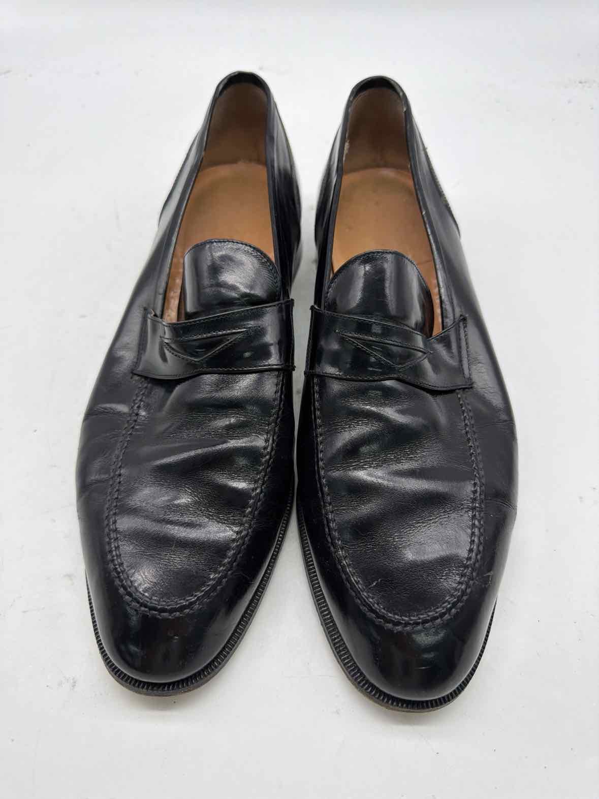 Pre-Owned Salvatore Ferragamo Black 10 Loafer Men's Slip On | True Fashionistas.
