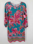 Pre-Owned Lilly Pulitzer Blue Size Small Short Long Sleeve Dress | True Fashionistas.