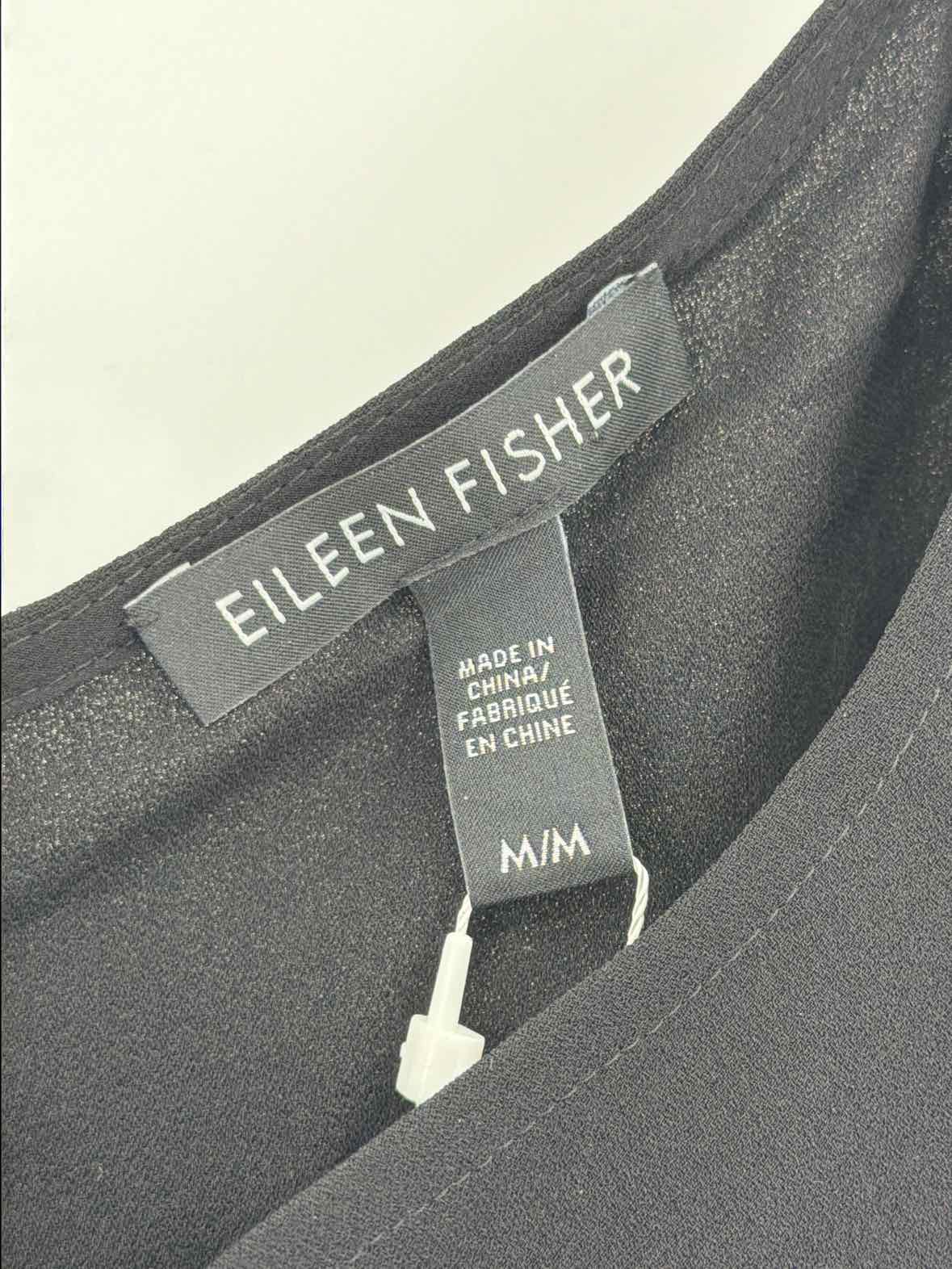 Pre-Owned Eileen Fisher Black Size Medium Tank Top | True Fashionistas.