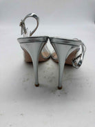 Pre-Owned Gianvito Rossi Clear Size 39 Slingback Heels | True Fashionistas.