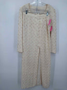 Pre-Owned Escada Ivory Size 40/6 Skirt Set | True Fashionistas.
