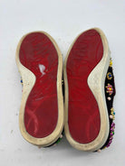 Pre-Owned Christina Love Black Size 6 Beaded Candy Boat Flats | True Fashionistas.