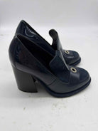 Pre-Owned JW Anderson Navy Size 7 Oxford Heels | True Fashionistas.