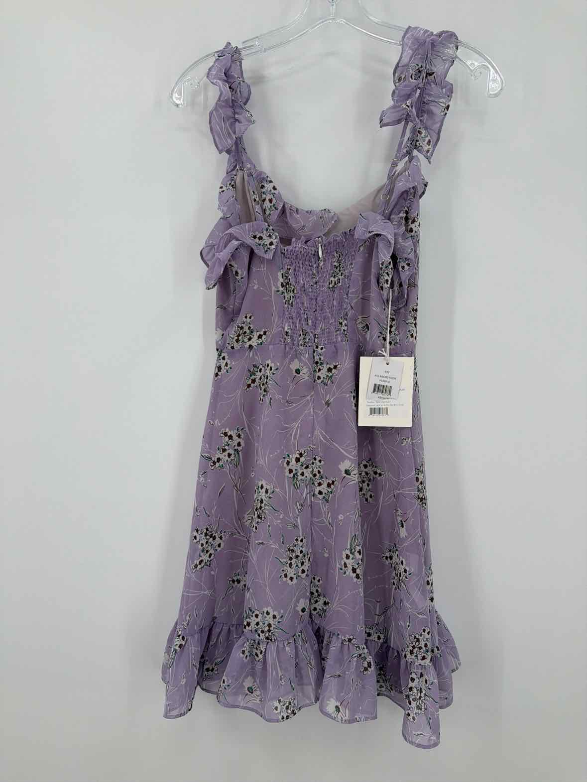 Pre-Owned Avantlook Purple Size XS Short Sleeveless Dress | True Fashionistas.