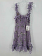 Pre-Owned Avantlook Purple Size XS Short Sleeveless Dress | True Fashionistas.