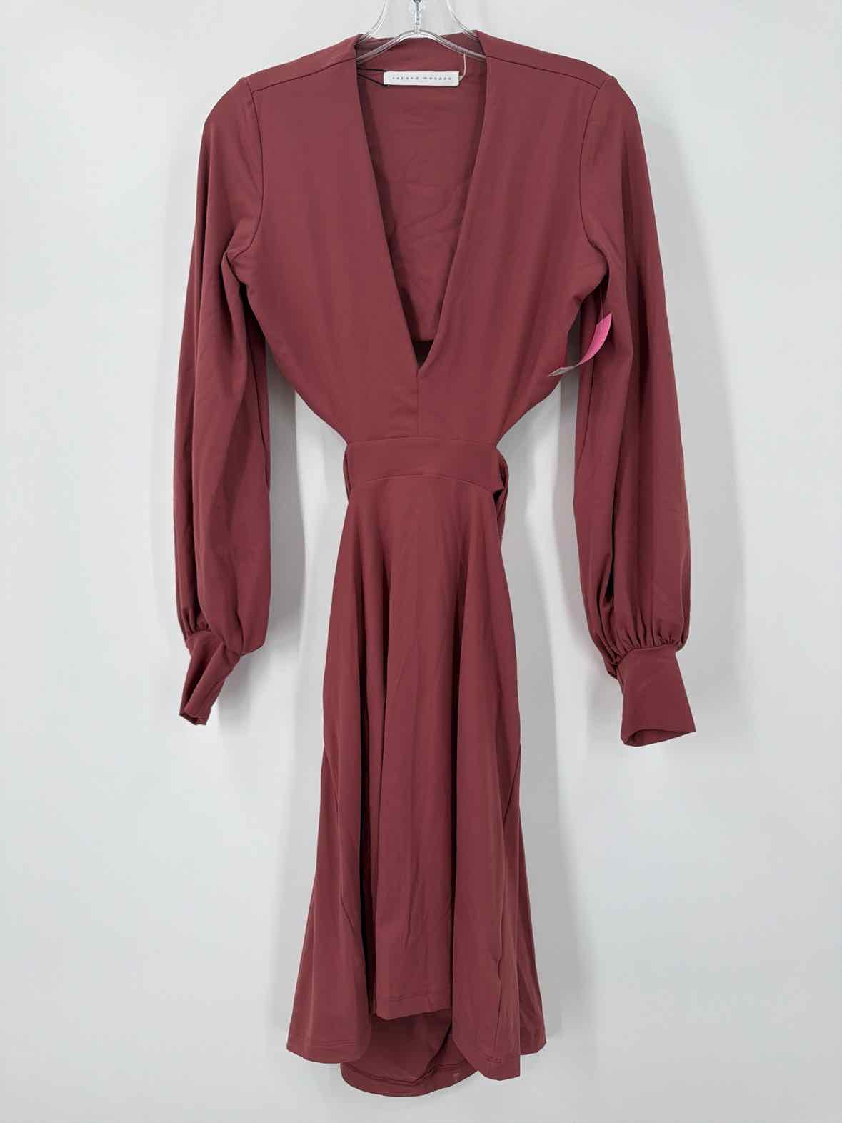 Pre-Owned Susana Monaco Purple Size Medium Short Long Sleeve Dress | True Fashionistas.