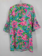 Pre-Owned Lilly Pulitzer Blue Size XS Short Long Sleeve Dress | True Fashionistas.