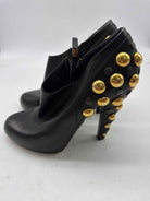 Pre-Owned Gucci Black Size 8.5 Leather Ankle Boots | True Fashionistas.