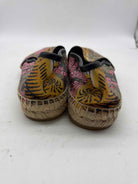 Pre-Owned Gucci Tan Size 8 Bengal Tiger Espadrilles Flats | True Fashionistas.