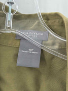 Pre-Owned Ann Taylor Green Size 10 Tank Top | True Fashionistas.