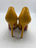 Pre-Owned Christian Louboutin Yellow Size 37 Pump Heels | True Fashionistas.