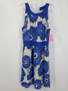 Pre-Owned Vineyard Vines Blue Size 8 Short Sleeveless Dress | True Fashionistas.