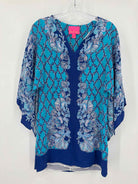 Pre-Owned Lilly Pulitzer Blue Size 00 Short Long Sleeve Dress | True Fashionistas.