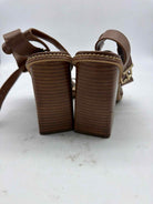 Pre-Owned Steve Madden Tan Size 9 Strappy Heels | True Fashionistas.