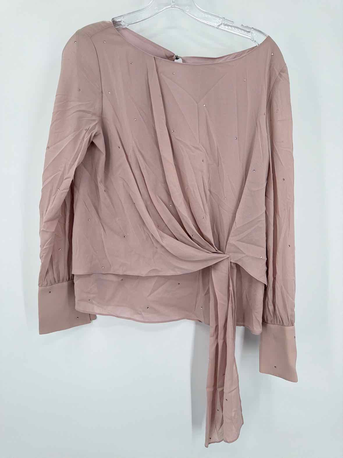 Pre-Owned St John Purple Size 6 Blouse | True Fashionistas.