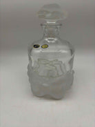 C-zech Clear W/Etched Crystal Decanter | True Fashionistas.