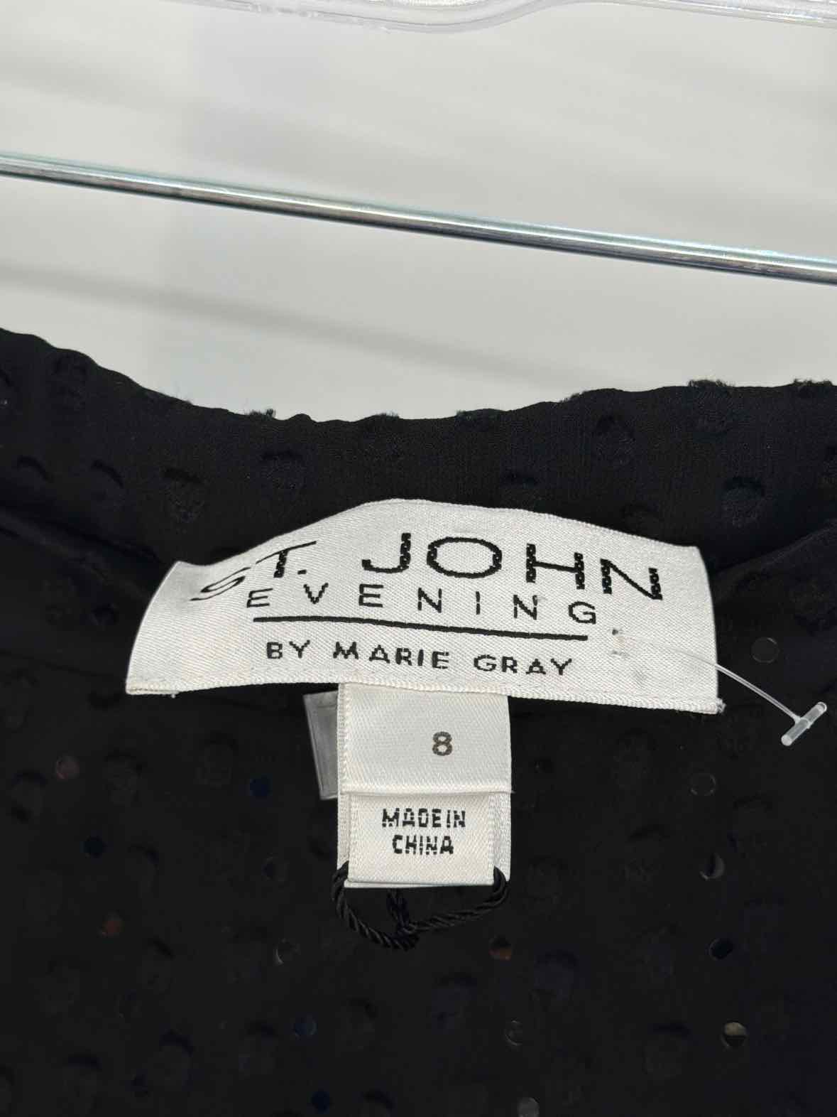 Pre-Owned St John Black Size 8 Pencil Skirt | True Fashionistas.