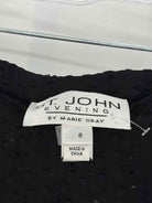 Pre-Owned St John Black Size 8 Pencil Skirt | True Fashionistas.