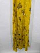 Pre-Owned Alejandra Alonso Rojas Yellow Size Large Long Sleeveless Dress | True Fashionistas.