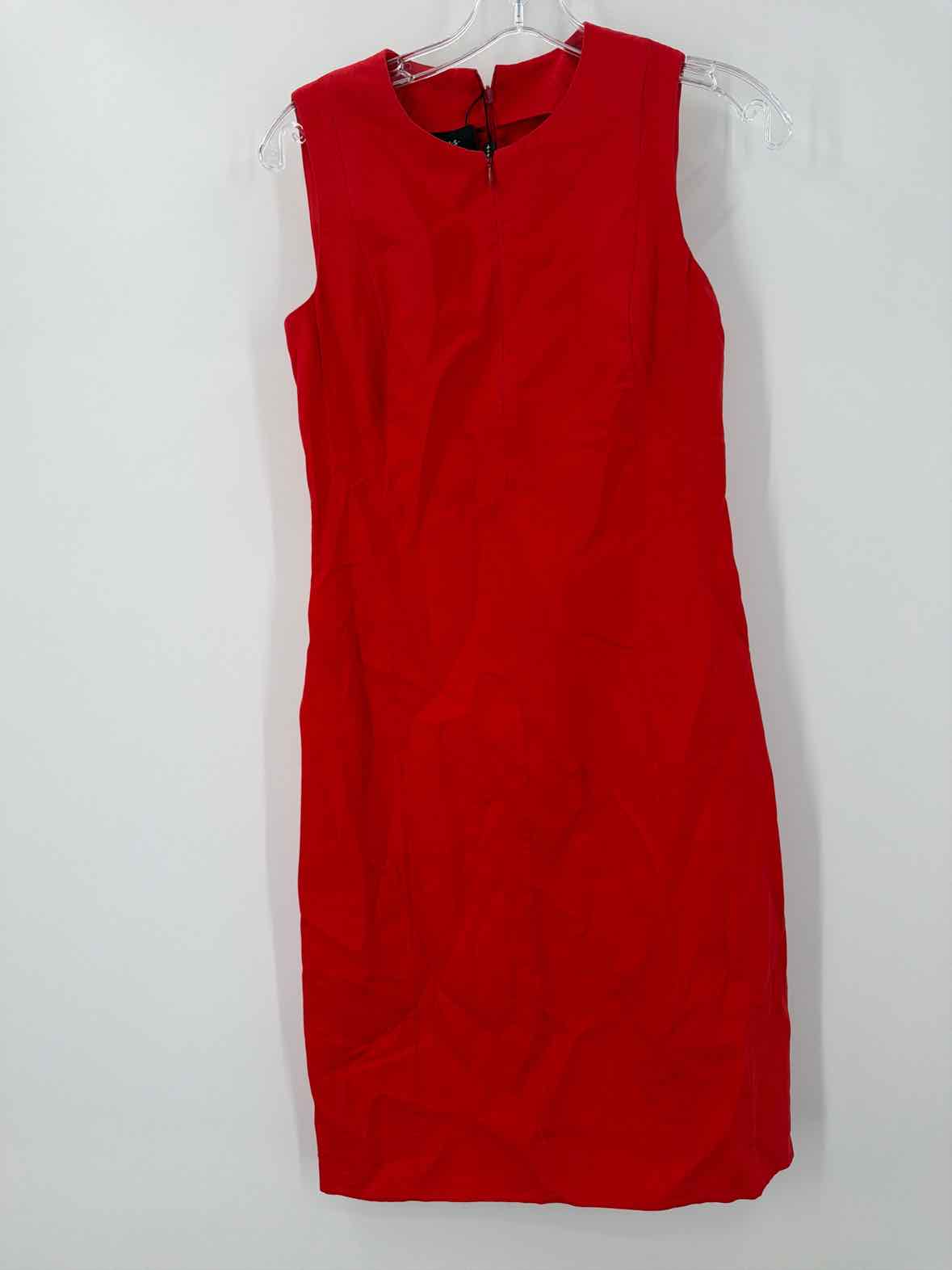 Pre-Owned Akris Red Size 4 Short Sleeveless Dress | True Fashionistas.
