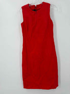 Pre-Owned Akris Red Size 4 Short Sleeveless Dress | True Fashionistas.