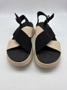 Pre-Owned Vivaia Black Size 40 Strappy Sandals | True Fashionistas.
