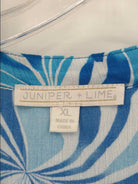 Pre-Owned Juniper + Lime Blue Size XL Tank Top | True Fashionistas.