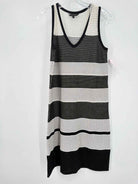 Pre-Owned St John Black Size Small Knit Short Sleeveless Dress | True Fashionistas.