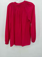 Pre-Owned Lilly Pulitzer Pink Size Medium Long Sleeve Blouse | True Fashionistas.