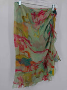 Pre-Owned Emanuel Ungaro Green Size 38 Pencil Skirt | True Fashionistas.