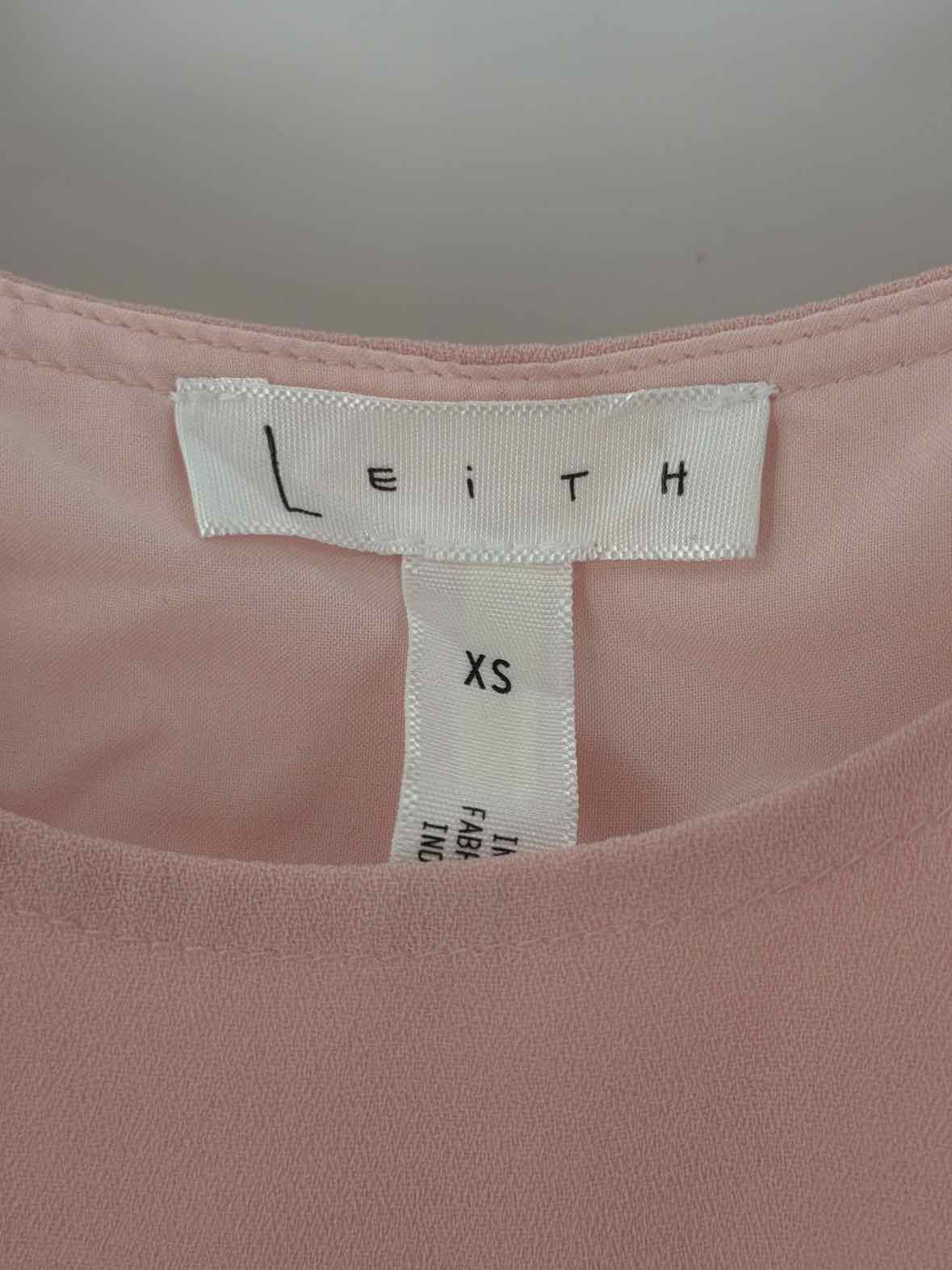 Pre-Owned Leith Pink Size XS Short Sleeveless Dress | True Fashionistas.