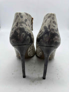 Pre-Owned Gucci Grey Size 10 Ankle Boots | True Fashionistas.