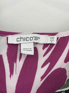 Pre-Owned Chico's Purple Size 2 Long Sleeveless Dress | True Fashionistas.