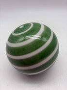 Green & White Decorative Ball | True Fashionistas.