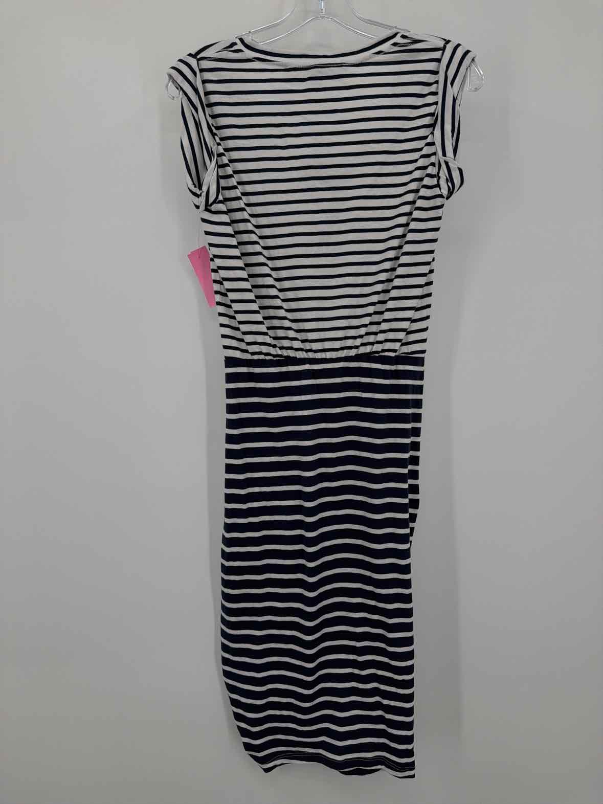 Pre-Owned Veronica Beard Navy Size XS Stripe Short Sleeveless Dress | True Fashionistas.