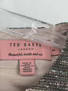 Pre-Owned Ted Baker Grey Size 1/2 Short Sleeveless Dress | True Fashionistas.