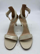 Pre-Owned Gianvito Rossi Ivory Size 5.5 Ankle Heels | True Fashionistas.