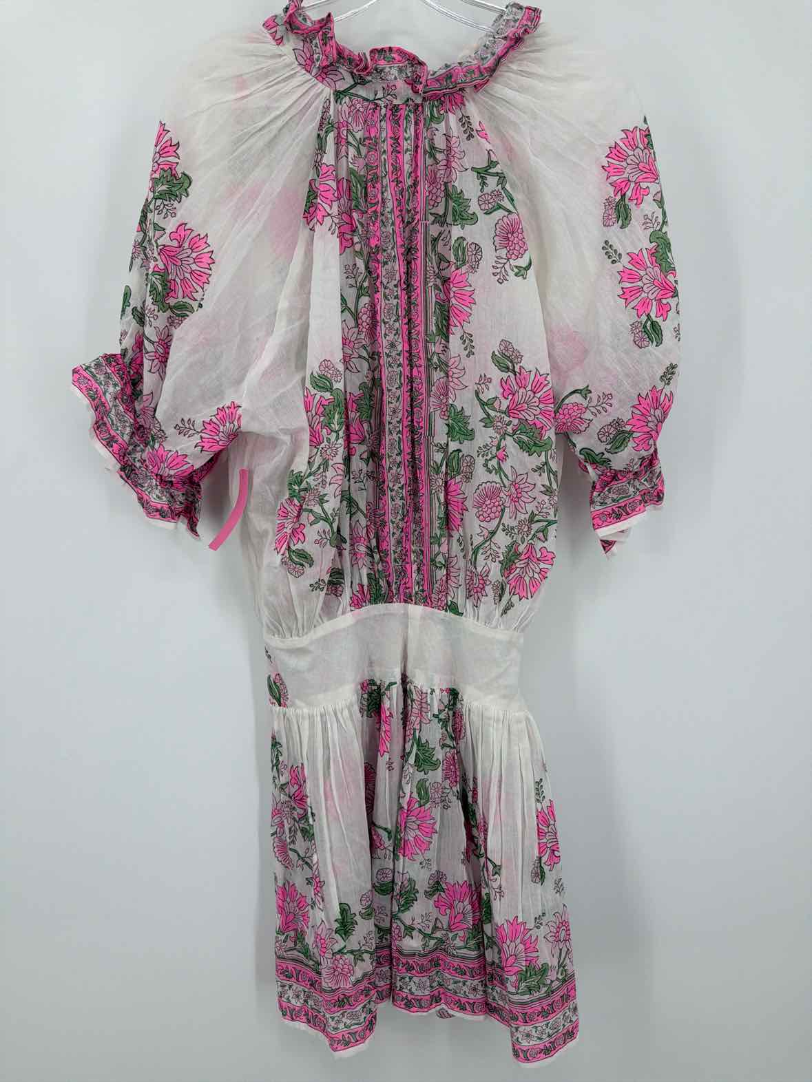 Pre-Owned Juliet Dunn White Size 2 Short Short Sleeve Dress | True Fashionistas.