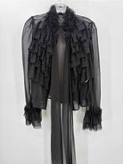 Gracia Black Size Small Button Down | True Fashionistas.